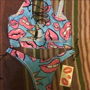 Ultra sexy Lace-up bikini